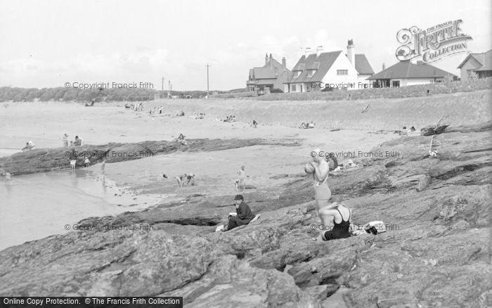 Photo of Trearddur Bay, The Beach 1936