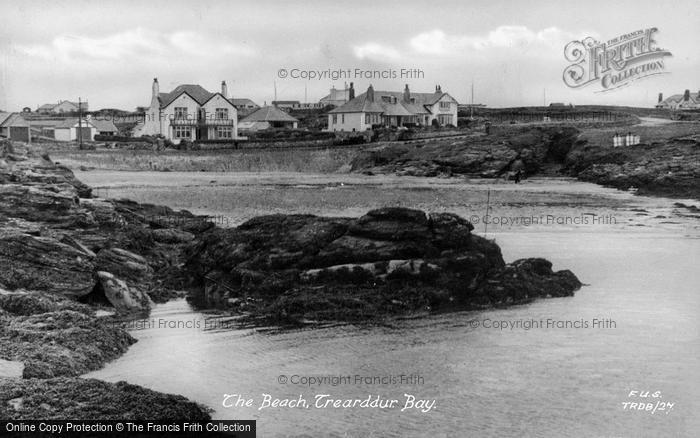 Photo of Trearddur Bay, The Beach c.1950