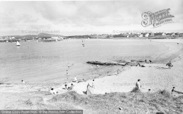 Photo of Trearddur Bay, The Beach c.1960