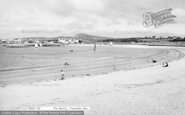 Photo of Trearddur Bay, The Beach c.1960