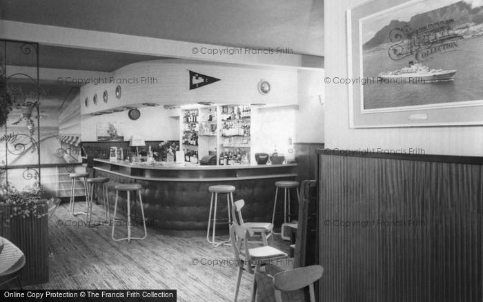 Photo of Trearddur Bay, The Cocktail Bar, Beach Hotel c.1965