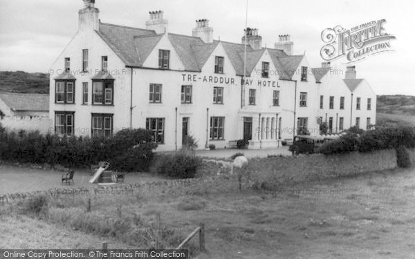 Photo of Trearddur Bay, Tre Arddur Bay Hotel c.1955