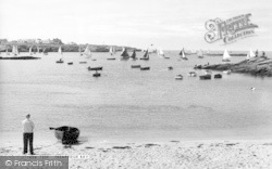 Yachting c.1960, Trearddur Bay