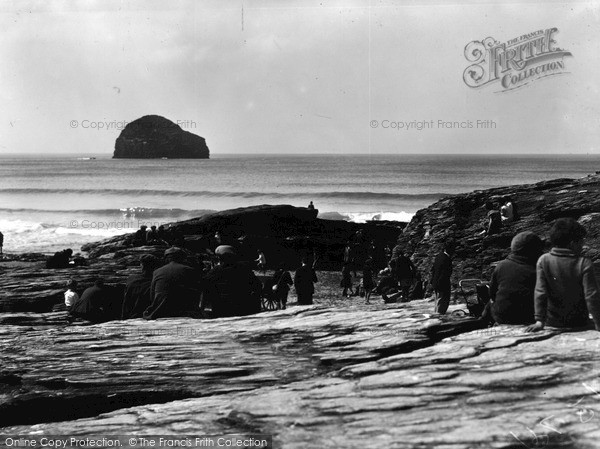 Photo of Trebarwith, By The Sea c.1933