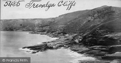 Cliffs c.1871, Trebarwith