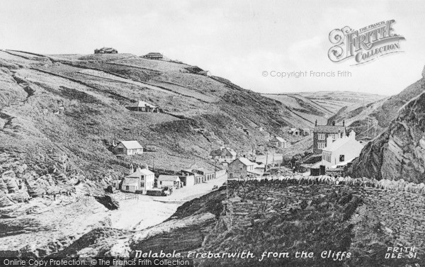 Photo of Trebarwith, From The Cliffs c.1950