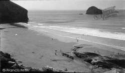Gull Rock And The Sands 1933, Trebarwith