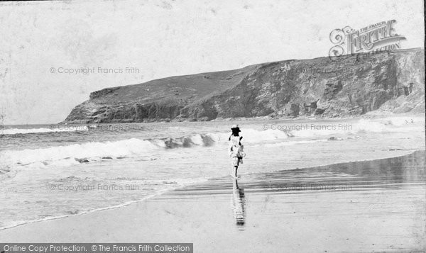 Photo of Trebarwith, On The Beach 1909
