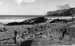 The Beach c.1955, Trebarwith