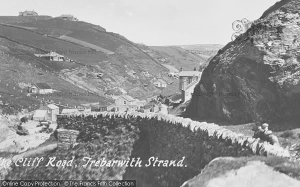 Photo of Trebarwith, The Cliff Road c.1933
