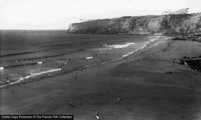 Photo of Trebarwith, The Cove c.1955