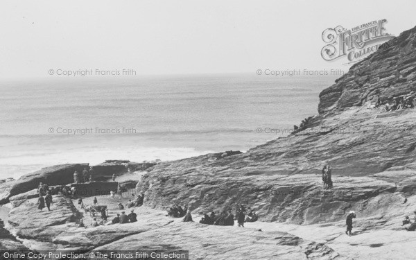 Photo of Trebarwith, The Rocks c.1933