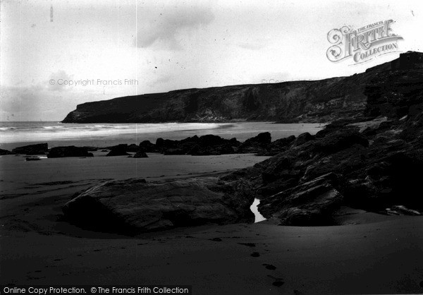 Photo of Trebarwith, The Sands c.1955