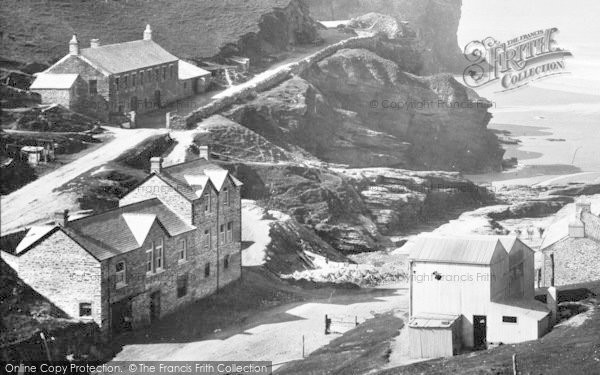 Photo of Trebarwith, The Strand, Houses 1895