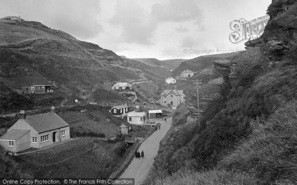 Photo of Trebarwith, The Valley And Cumbrae House 1935