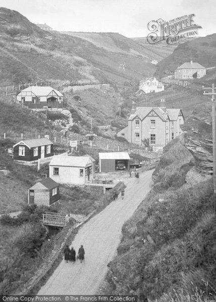 Photo of Trebarwith, The Valley And Cumbrae House 1935