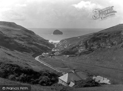 The Valley And Gull Rock 1935, Trebarwith
