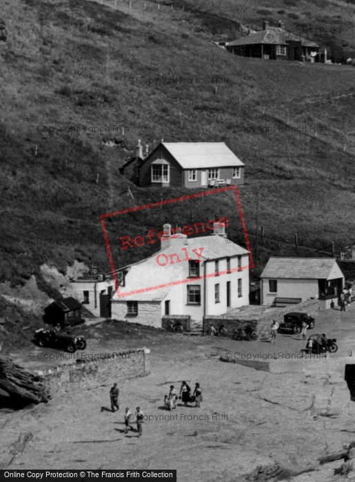 Photo of Trebarwith, The Village c.1950