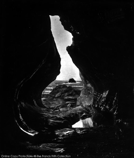 Photo of Trebarwith, View From The Caves 1895