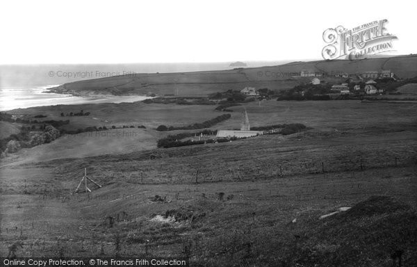 Photo of Trebetherick, Daymer Bay And St Enodoc Church 1925