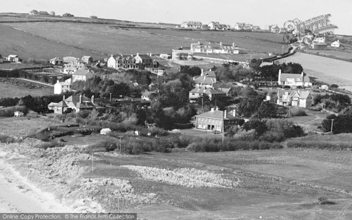 Photo of Trebetherick, From Bray Hill c.1950