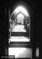 St Enodoc Church, Doorway c.1935, Trebetherick