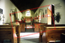 St Enodoc Church Interior 1985, Trebetherick