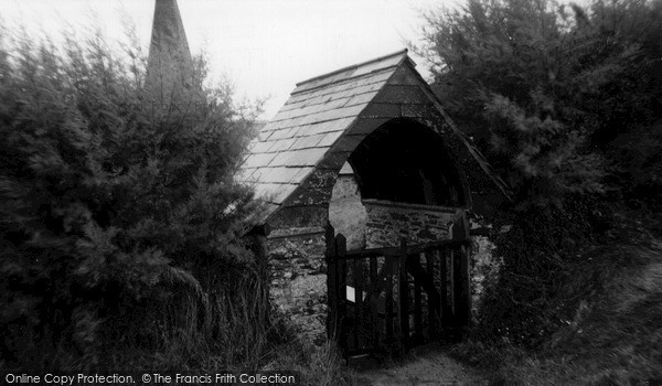 Photo of Trebetherick, St Enodoc Church Lychgate c.1960