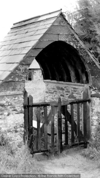 Photo of Trebetherick, St Enodoc Church Lychgate c.1960