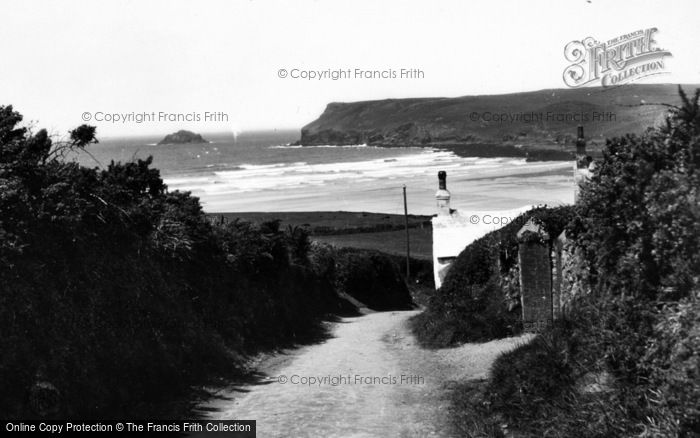 Photo of Trebetherick, View Towards Pentire Point c.1935