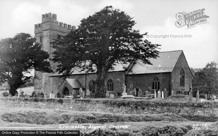 Photo of Trecastle, Llywel Church c.1955