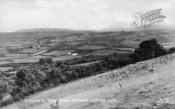 View From Hillside Looking East c.1955, Trecastle