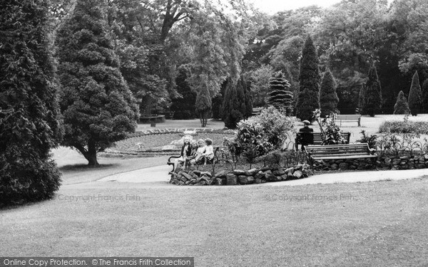 Photo of Tredegar, Bedwellty Park c.1955