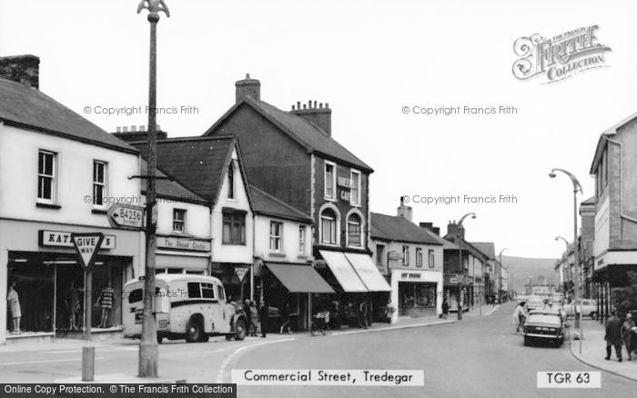 Photo of Tredegar, Commercial Street c.1965