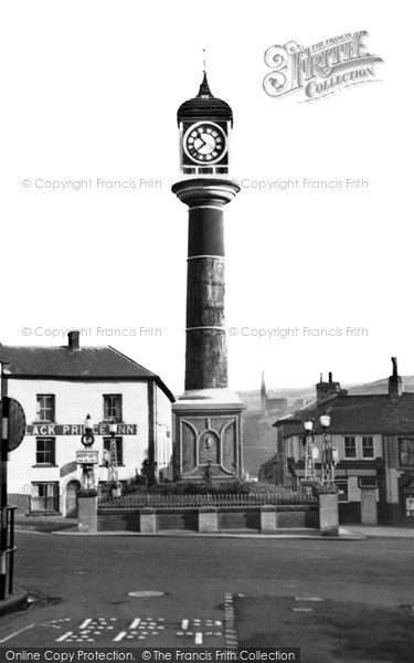 Photo of Tredegar, The Clock Tower c.1955