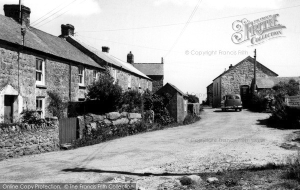 Photo of Treen, Village c.1955