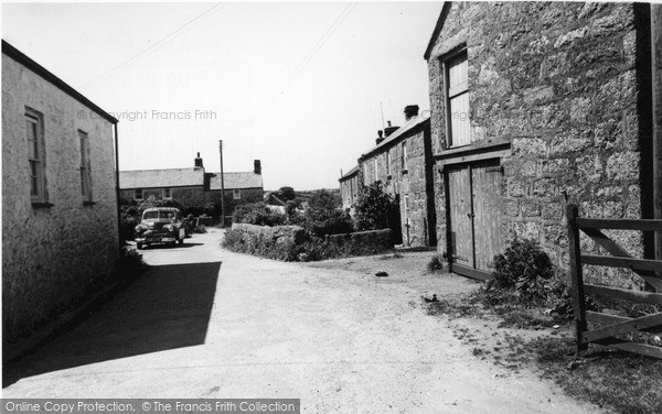 Photo of Treen, Village c.1955