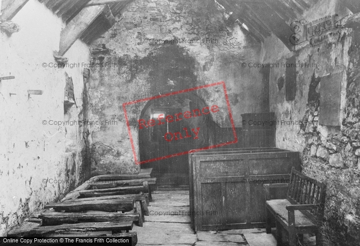 Photo of Treflys, Church Interior 1889