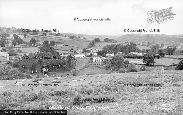 Photo of Trefonen, General View c.1955