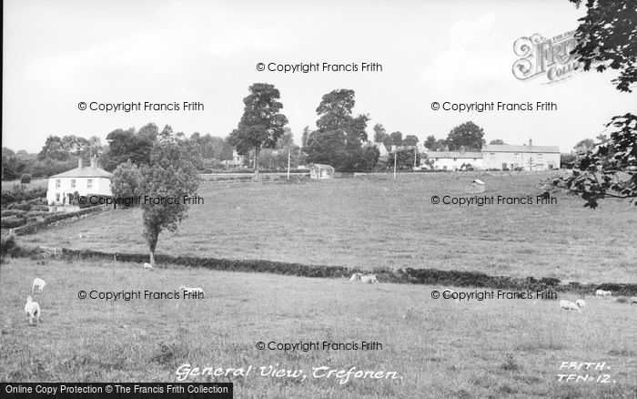 Photo of Trefonen, General View c.1955
