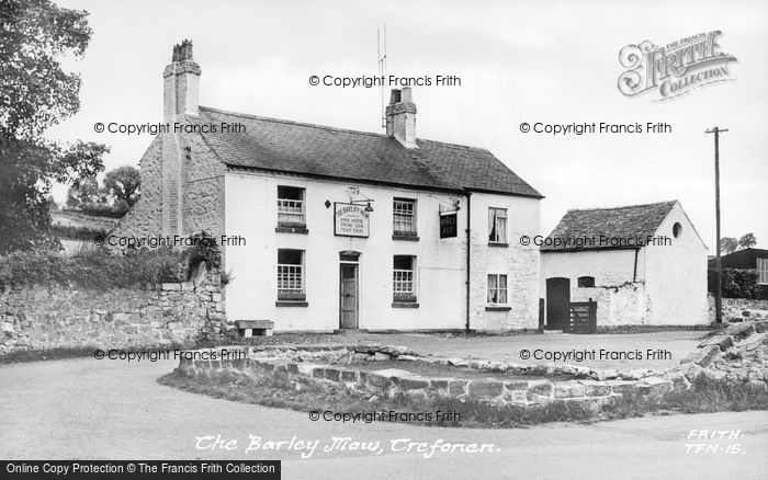 Photo of Trefonen, The Barley Mow c.1955