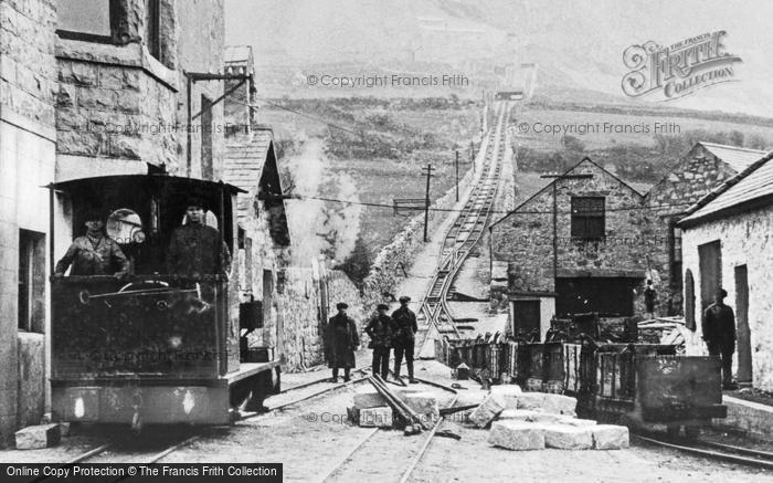 Photo of Trefor, The Quarry Railway Incline c.1930