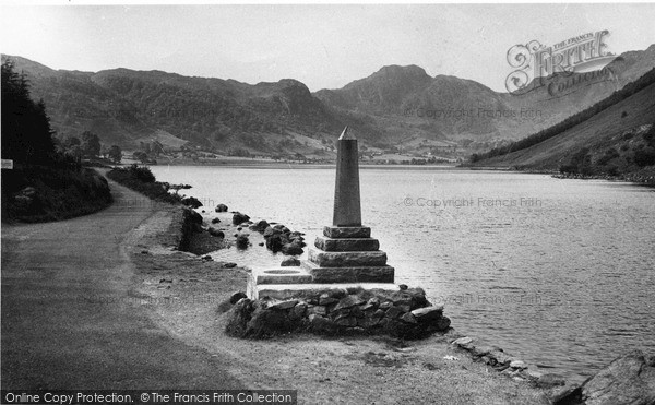 Photo of Trefriw, Lake Crafnant And Memorial 1956