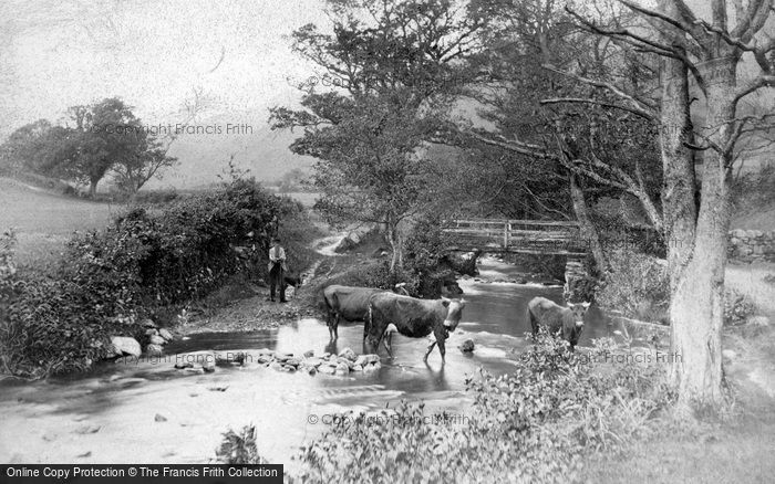 Photo of Trefriw, Mountain Stream c.1890