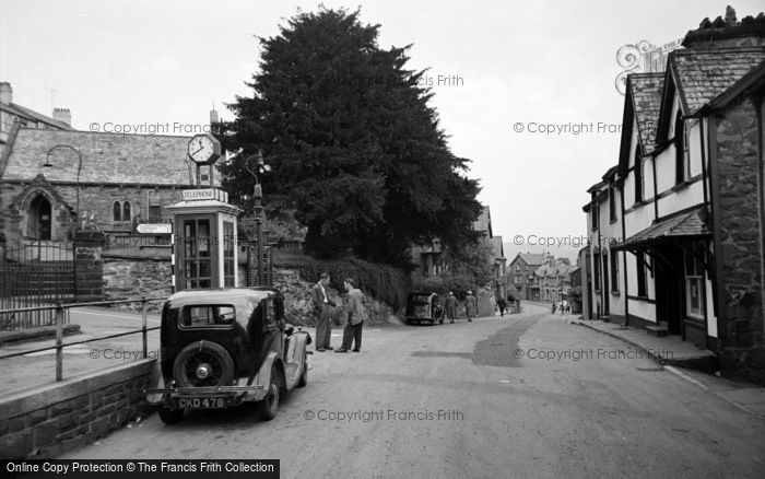 Photo of Trefriw, Rose Hill And Church 1956
