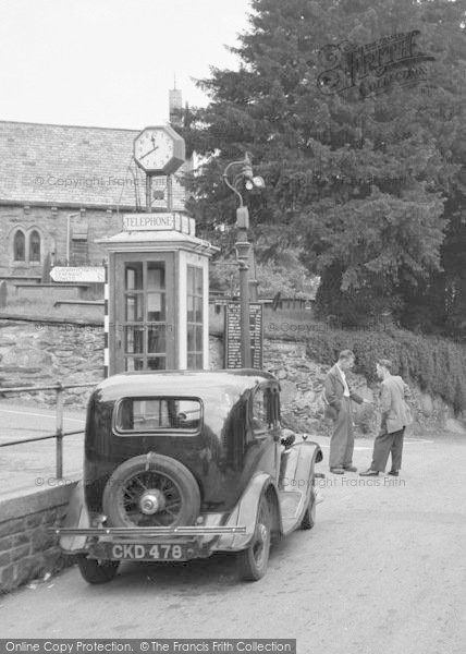 Photo of Trefriw, Rose Hill, Telephone Box 1956