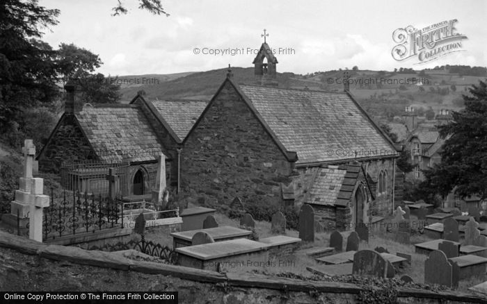 Photo of Trefriw, St Mary's Church 1952