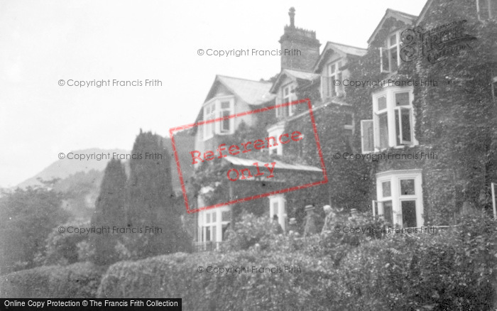 Photo of Trefriw, Trefriw Hotel 1910