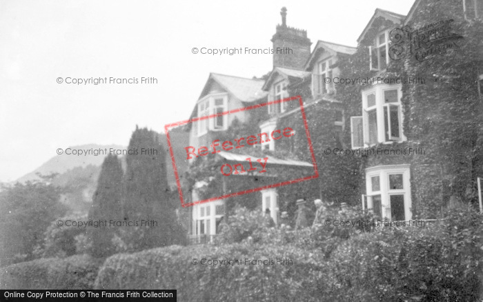 Photo of Trefriw, Trefriw Hotel 1910