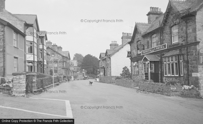 Photo of Trefriw, Village 1956